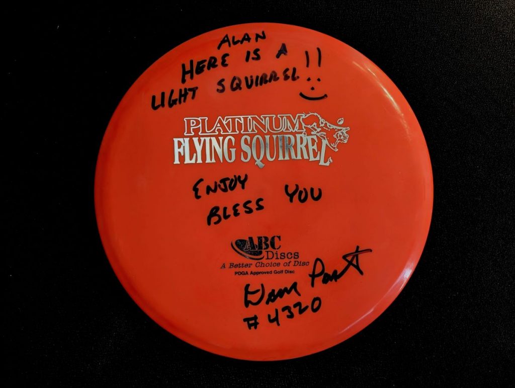ABC Discs with sharpie notes by Dan Pastore